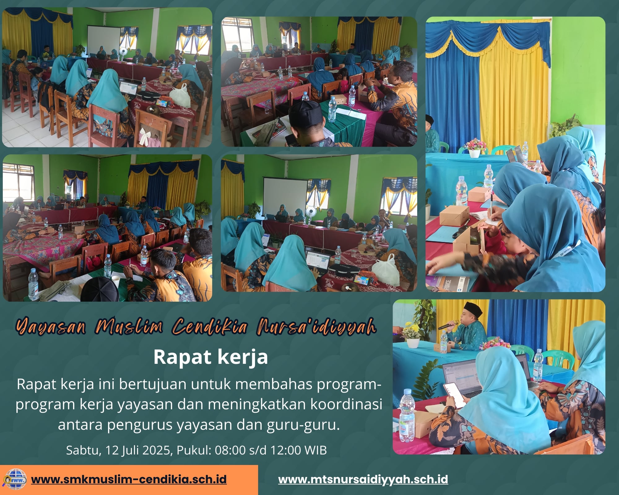 Galeri kegiatan Rapat SMK Muslim cendikia